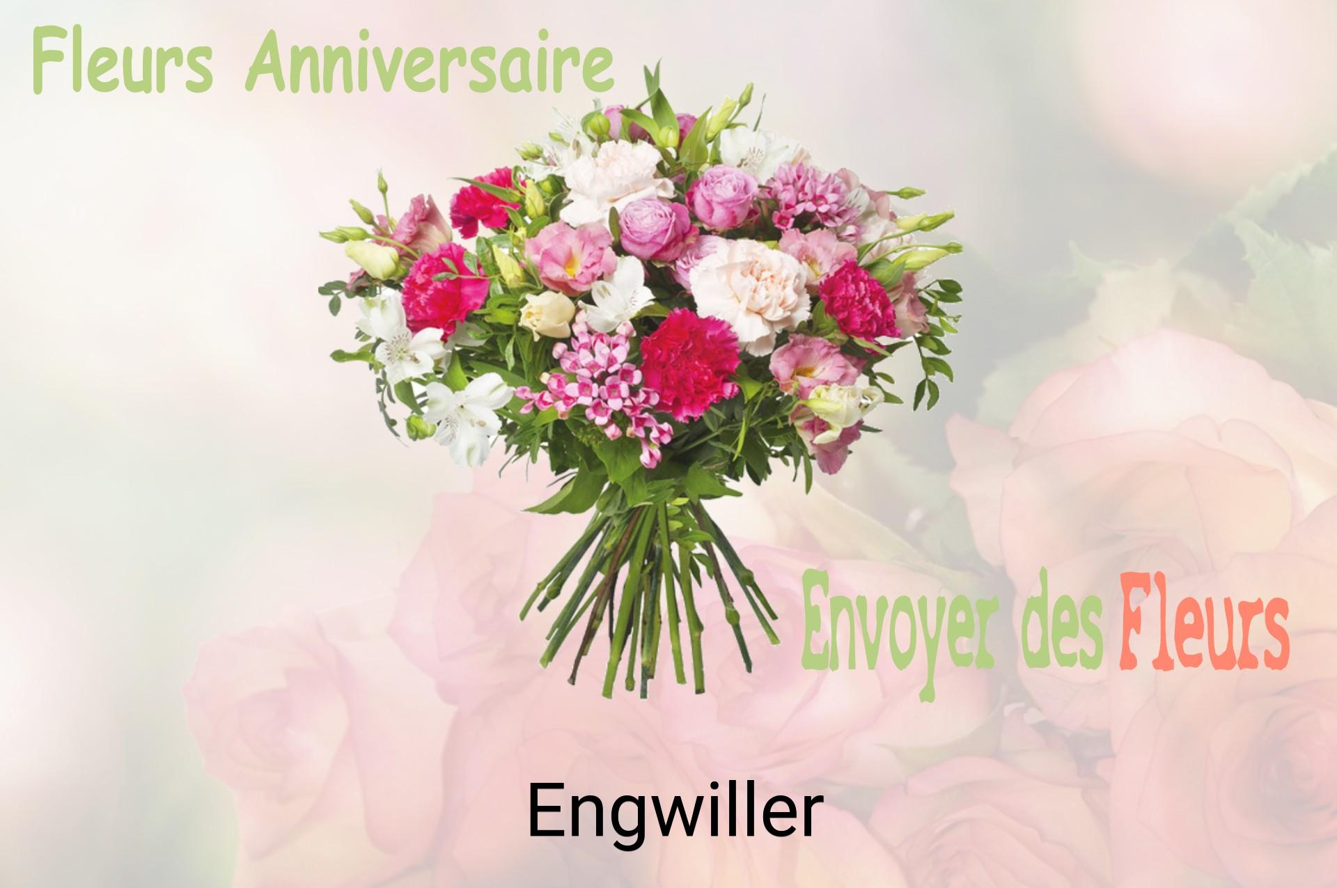 Bouquet de fleurs d’anniversaire livré à Engwiller